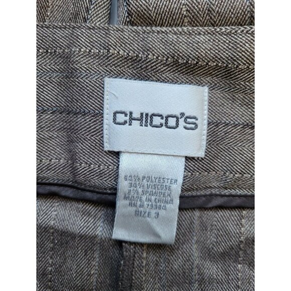 Chico's Dress Pants Bundle Size 3 Office Wear Teacher Business Casual Wedding - Picture 10 of 16